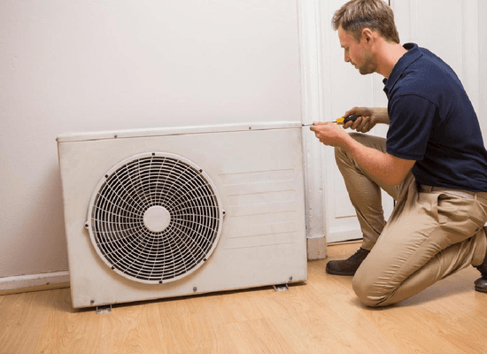 Central AC system repair