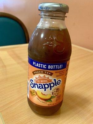 Love Peach Snapple!!!!