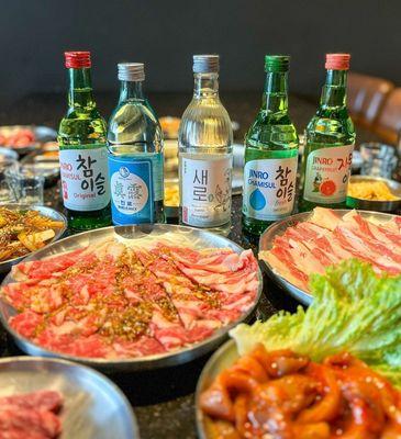 We serve Soju! and Beer!