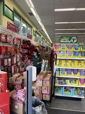 Plenty of seasonal holiday Decour to choose from for $1.25 each