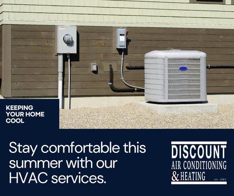 Summer HVAC services