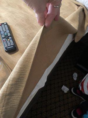 Thin bed cover