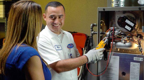 Our heating repair technicians are rigorously trained, highly skilled, and ALWAYS friendly.