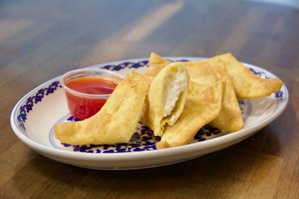 Homemade Crab Rangoon