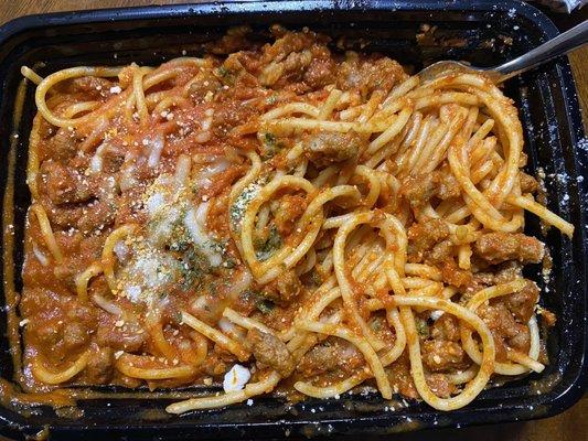 Spaghetti with Meat Sauce