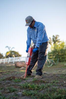 With our agricultural license, we have access to specialized products that offer highly effective gopher control.