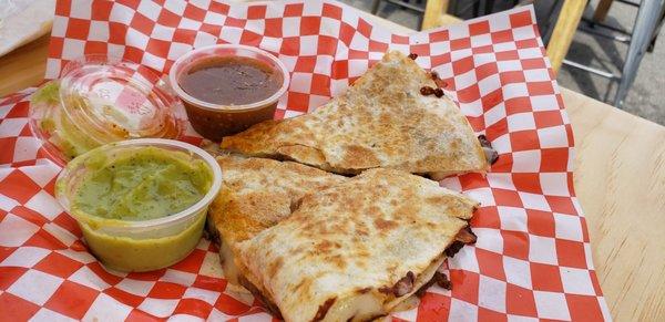 Carne Asada quesadilla is delish!!