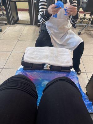 Pedicure time