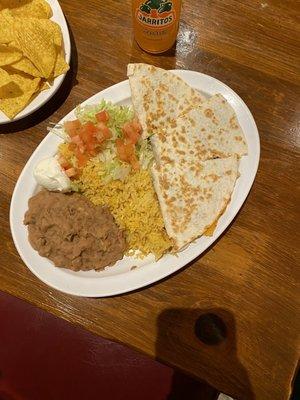 Chicken quesadilla (slim)