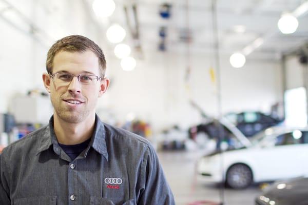 James Logue, Audi Certified Master Guild Technician