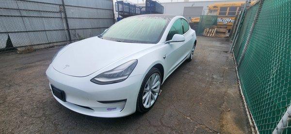 For the best Tesla repairs...
 Check them out, talk to Marc
 949-735-2578