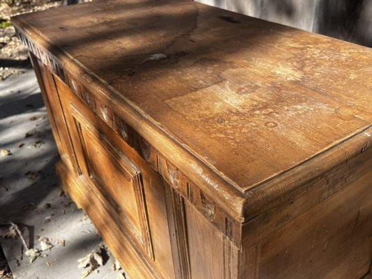 Antique chest for sale.  Not refurbished yet