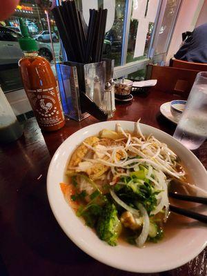 Medium vegetarian pho