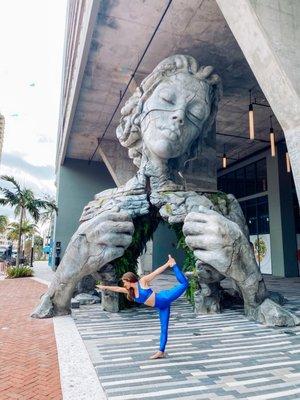 Yoga at Society Las Olas, residential building