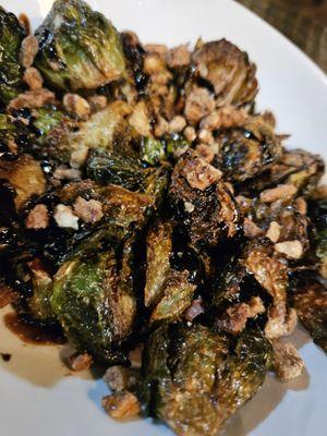 crispy Brussel sprouts