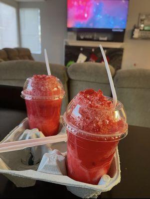 Raspado de fresa