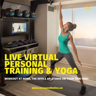 Live Options To Keep You Motivated & Healthy At Home!
 
 #JustMoveMVMT