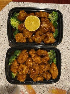 Orange Chicken General Tsos Chicken