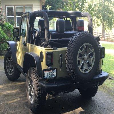 Jeep Wrangler Customization by UAB