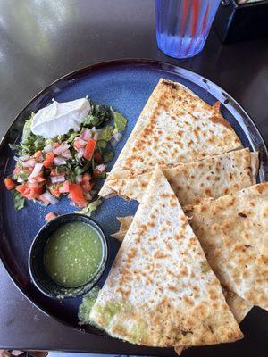 Chicken Quesadilla - very good.