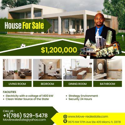 sell a home fast 
we move-reale state