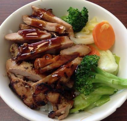 Teriyaki Chicken Bowl.