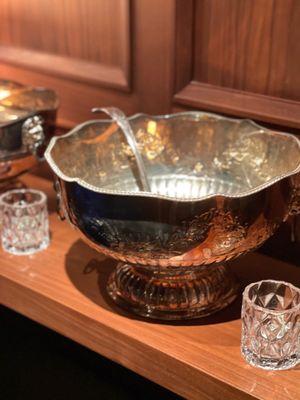 Large punch bowl