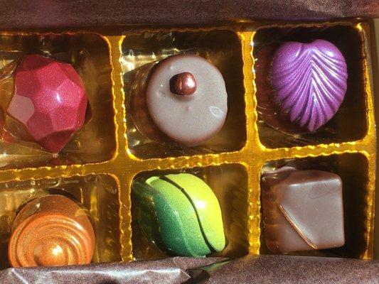 Delicious handmade chocolates