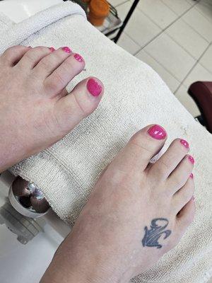 Basic pedicure