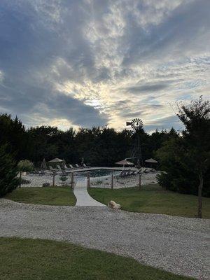 Hoping to enjoy the pool in warmer weather