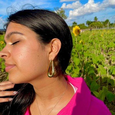 Italian gold twist hoop earrings