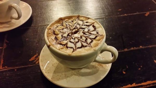 This is the kind of cappuccino one would have to travel to Europe for.