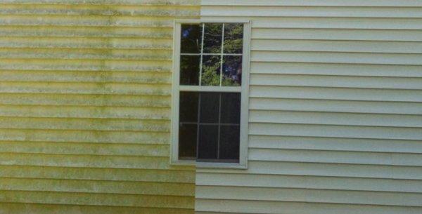 We can get the siding on your home ALL CLEAN!!!