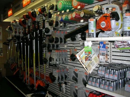 Stihl equipment, parts, service & apparel. Hilbert's is here to serve you. Built in America. Believing in America.