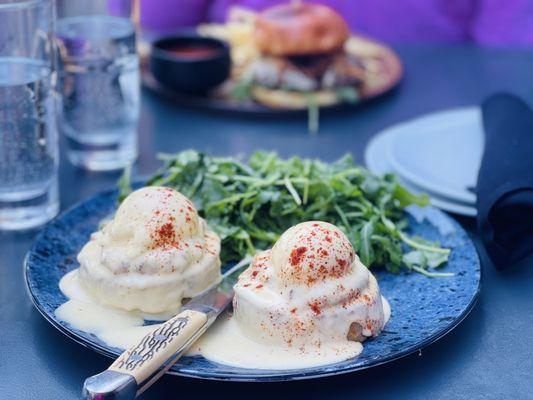 Walleye Benedict