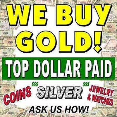 WE BUY GOLD 'SILVER
 24k depot located
 4699 orange dr. 
  davie fl 33314
 561-724-4466