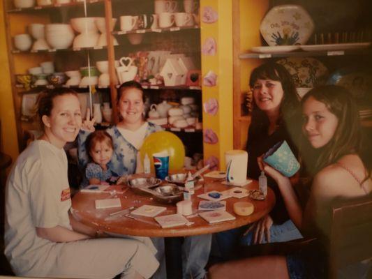 2003 my family of in-laws. I'm taking the photo.