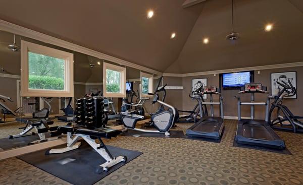 24-hour fitness center