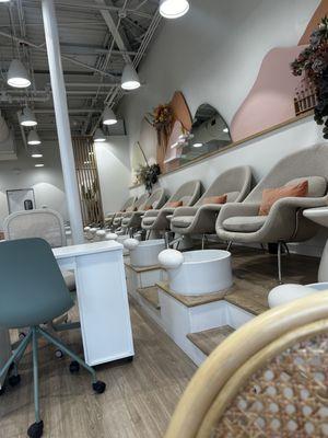 Pedicure chairs