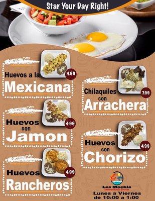 Especiales de Desayunos