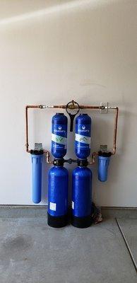 Water softener install