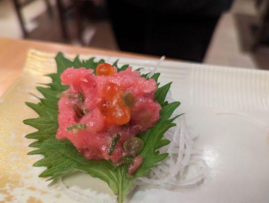 Toro (fatty underbelly tuna)