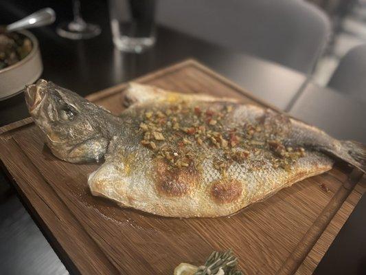 Whole Branzino