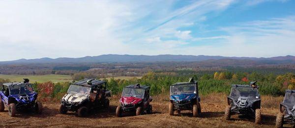 Off-road trails with amazing panoramic views!