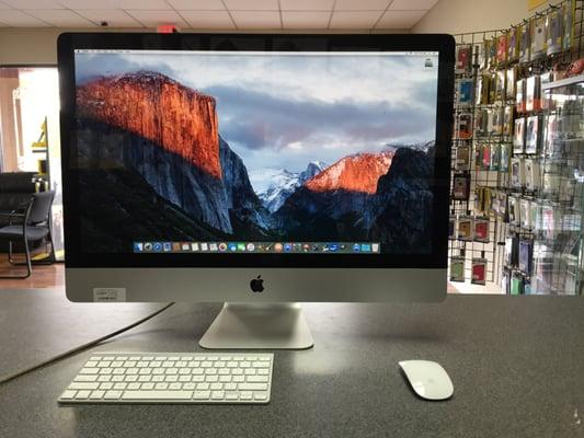 iMacs available for sale.