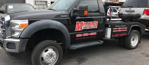 Miller's Towing & Recovery 24/7 Roadside Assistance - Towing & Recovery 301-602-0392 Hablamos Español