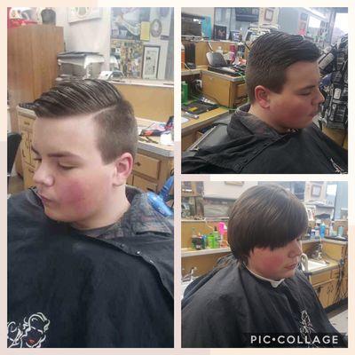 Hey Barber Shop Fans here's a little transformation that Brittni did