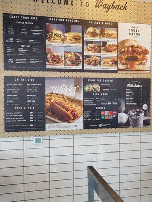 Wayback Burger Menu