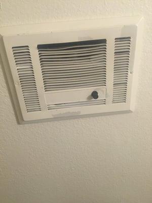 Heater vent