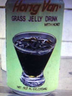 Too sweet, little grass jelly.